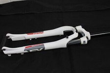 SR Suntour SF 14 NEX  DS HLO 63 mm 28" Federgabel 1 1/8  A-Head Disc P.M. weiß 