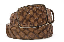Pirarucu Fish Belt with Removable Buckle