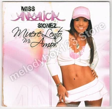 Miss Ana Alicia Sionez Muere Lento Mi Amor CD SINGLE RARE PROMO Latin Reggaeton