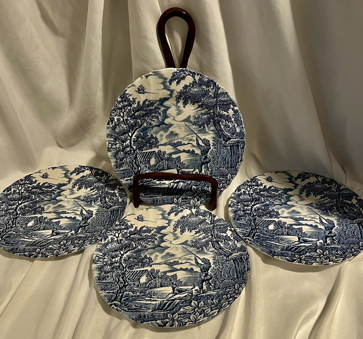 Dish Set Myott Made In England “The Hunter” Combined No Cobalt