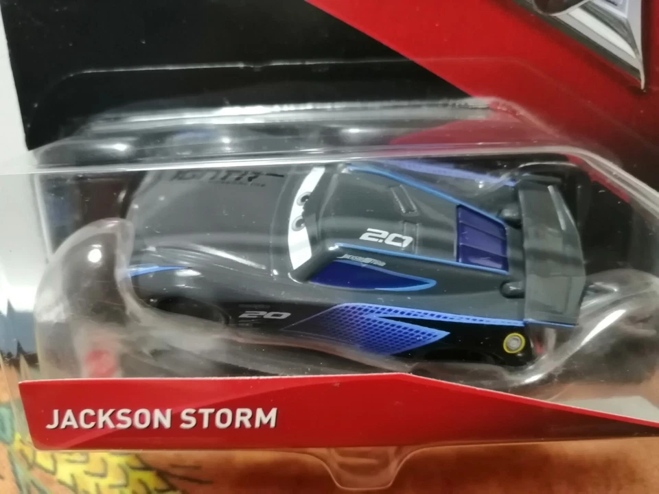 Jackson Storm IGNTR #20 Cars 3 2016 Bl.singolo Mattel 1/55 metal- 2aVers. comune - Immagine 2 di 3