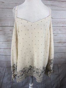 ivory chiffon tank top