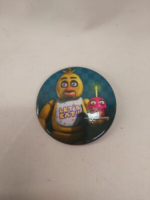 PAX West 2024 Withered Chica Button Five Nights Freddy s FNAF 10th BIRTHDAY