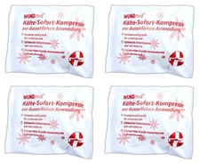 4 Pièce Compresses 17x13,5 CM Kuehlpads Oreiller Frais Instantané D'Eau Froide