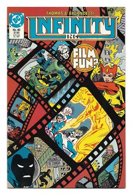 Infinity Inc #40 : NM : ''A Flash of Thunder''