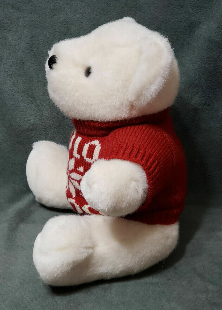Ralph Lauren Plush Teddy Bear 2000 Millennium Polo Sweater Jointed
