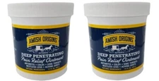 Amish Origins Deep Penetrating Pain Relief Ointment Aches Arthritis 14oz ~ 2PK