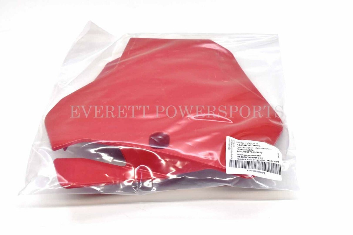 Front Number Plate EX250 EX250F EX300 EX350F EX450F MC GasGas