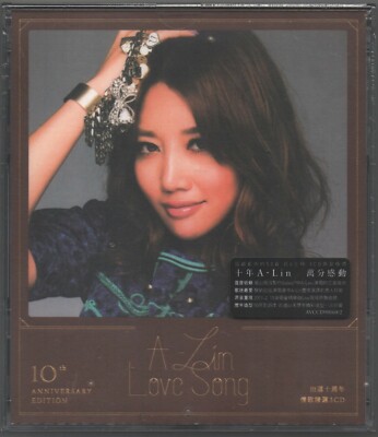 A-Lin Love Songs 10th anniversary Edition (2016) TAIWAN 3-CD SEALED
