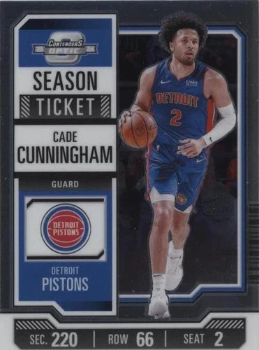 2023-24 Panini Contenders Optic - Cade Cunningham #48