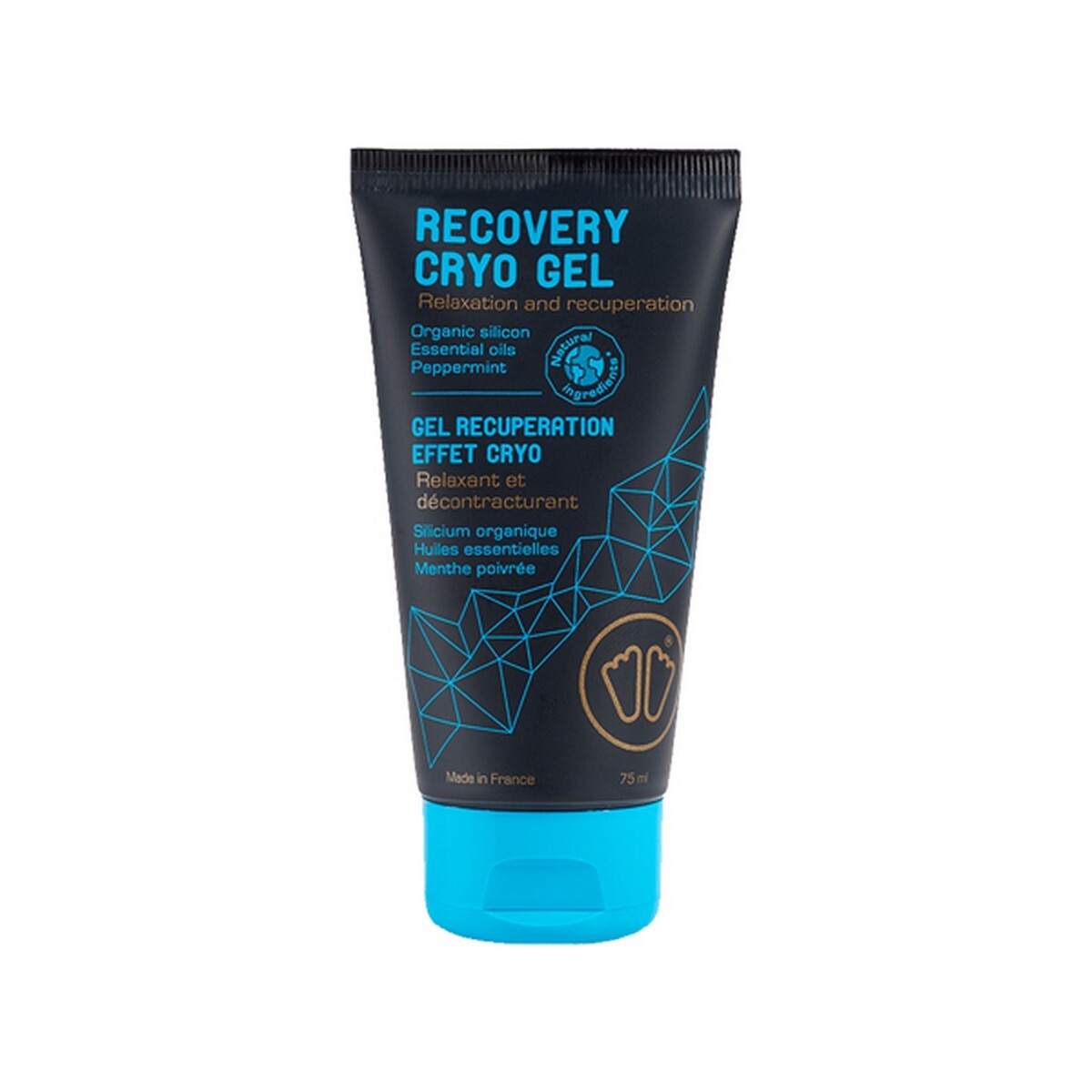 Sidas Recovery Cryo Gel 75ml - Foot health care soothing cooling cream.