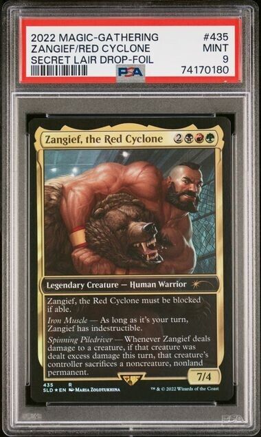 Zangief, the Red Cyclone (Secret Lair) (Full Art), Promo: General