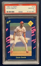 1990 Classic #18 Ozzie Smith PSA 10