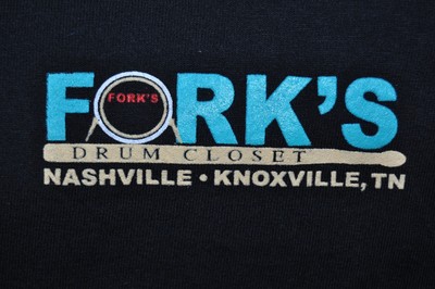 T Shirt S Small Forks Drum Closet Nashville