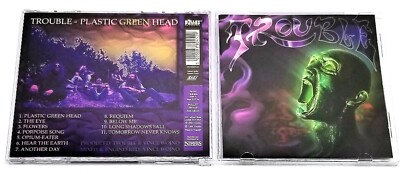 #ad Trouble Plastic Green Head CD 1995 CDVEST 45 $16.99