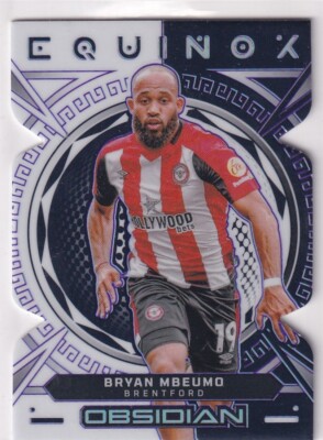 Panini 2023-24 Obsidian Premier League No. 1 Bryan Mbeumo Equinox 4/49