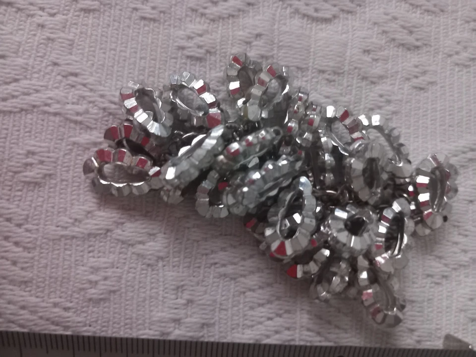 Orecchini Stupendi Vintage Autentici Anni 70. A Clip , Pendenti - Immagine 3 di 4