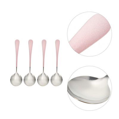  4 Pcs Löffel Aus Edelstahl Kind Kleinkind Reispoons Zarte Reislöffel