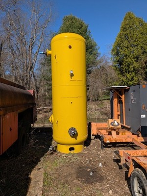 Steel Fab Vertical Air Reciever Tank