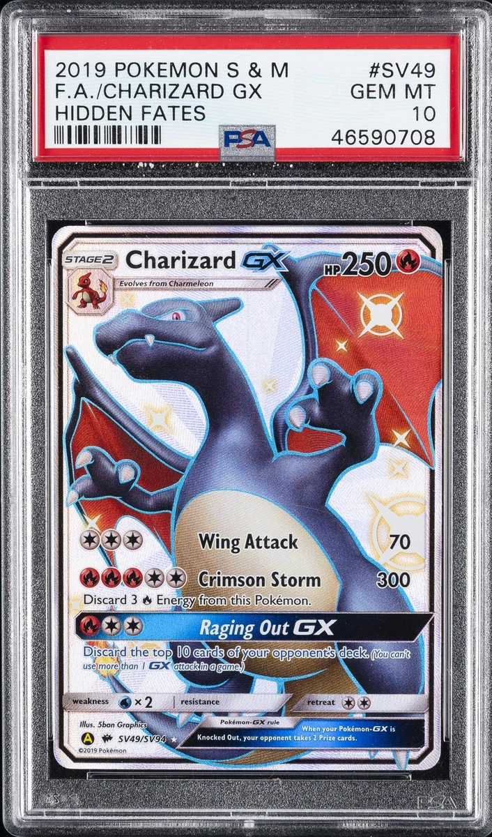 Charizard GX SV49/SV94 Hidden Fates: Shiny Vault for sale | eBay