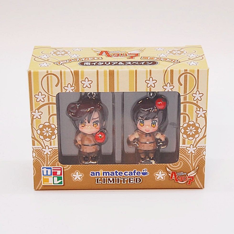Hetalia Romano & Spain Figure Animate Cafe Limited Color