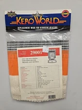 Kero-World Wick # 29001 Replacement Wick, New In Bag