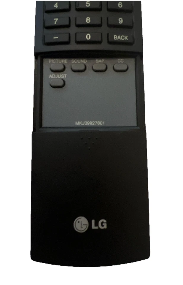 LG MKJ39927801 LCD TV REMOTE CONTROL 32LC7D 32LC2D 37LC2D 42PC3DC 50PY3D 32LG10 - Image 2 of 3