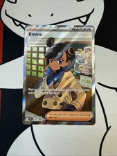 Pokémon Emma Full Art Trainer Chaos Rising Ultra Rare Holo EN 107/086