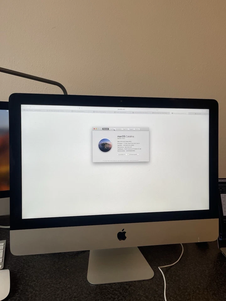 Apple iMac | 1TB | 21,5Zoll | 2012 | NVIDIA GeForce GT | I5 | 8GB SSD