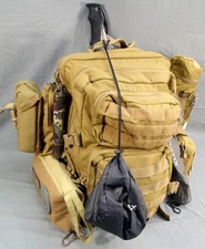 Survival Bugout Go Bag Tactical Military Backpack Emergency Preparedness Pack