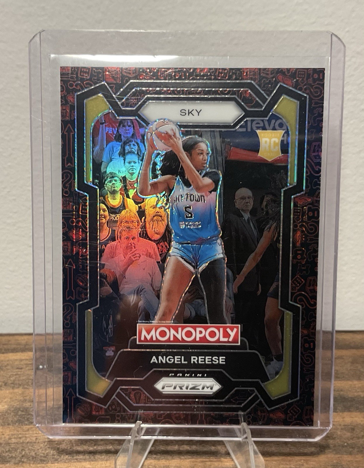 2024 Panini Prizm Monopoly WNBA - Angel Reese #68 Classic Icons Red Prizm (RC)