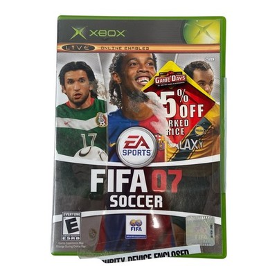FIFA 07 Soccer Xbox Video Game Online Multiplayer EA Sports