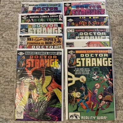 Doctor Strange lot of 10 mostly 50 cent!