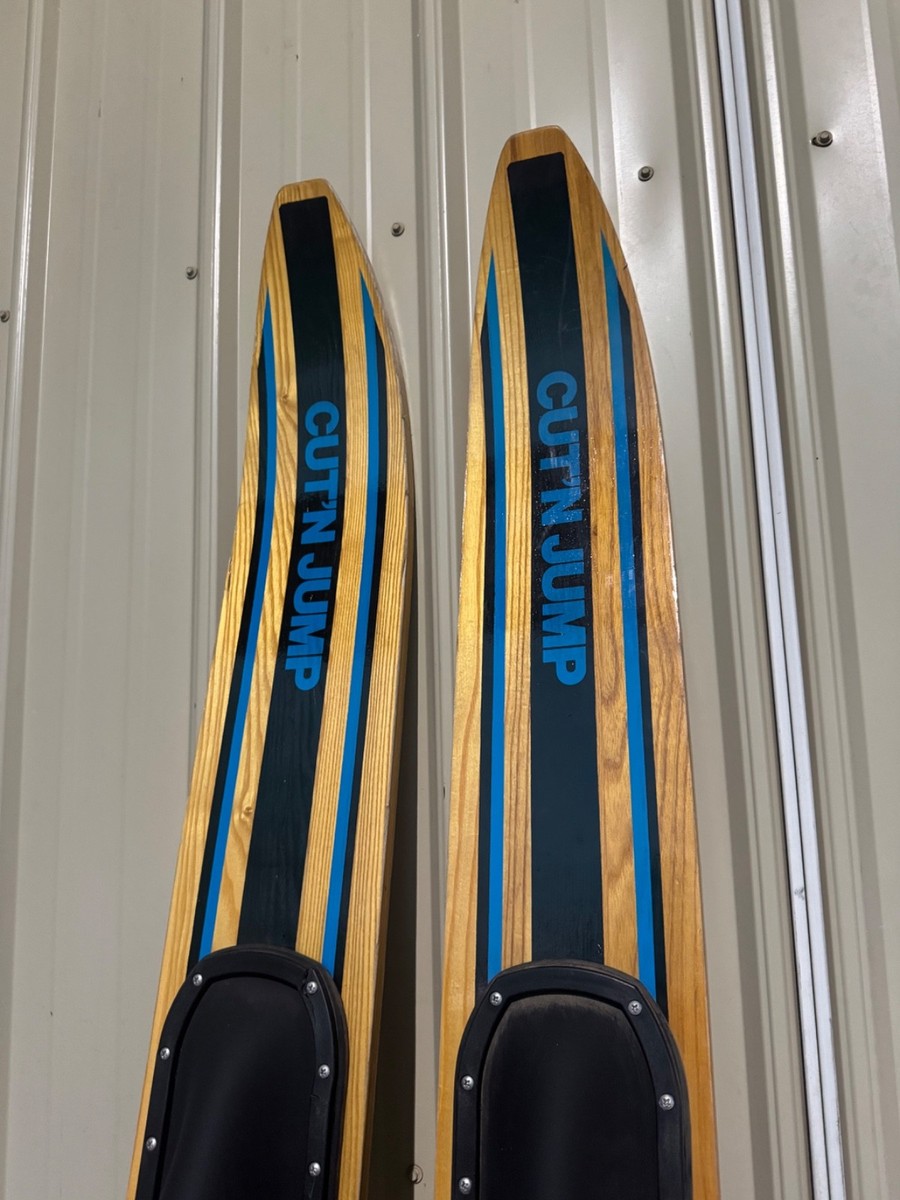 Vintage Cut'n Jump Pro Am Dual Concave Water Ski Slalom 67
