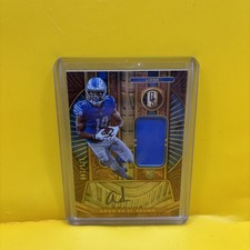 2021 Panini Gold Standard Amon-Ra St. Brown Jersey  AUTO Rookie 105/149 Card