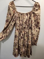 Shein Long Sleeve Sundress Midi