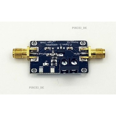 SBB5089 Module RF Amplifier Low Noise Amplifier LNA Module 50M-6GHz 20dB   *kk