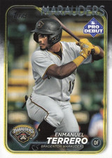 2024 Topps Pro Debut Enmanuel Terrero #PD-12 Bradenton Marauders