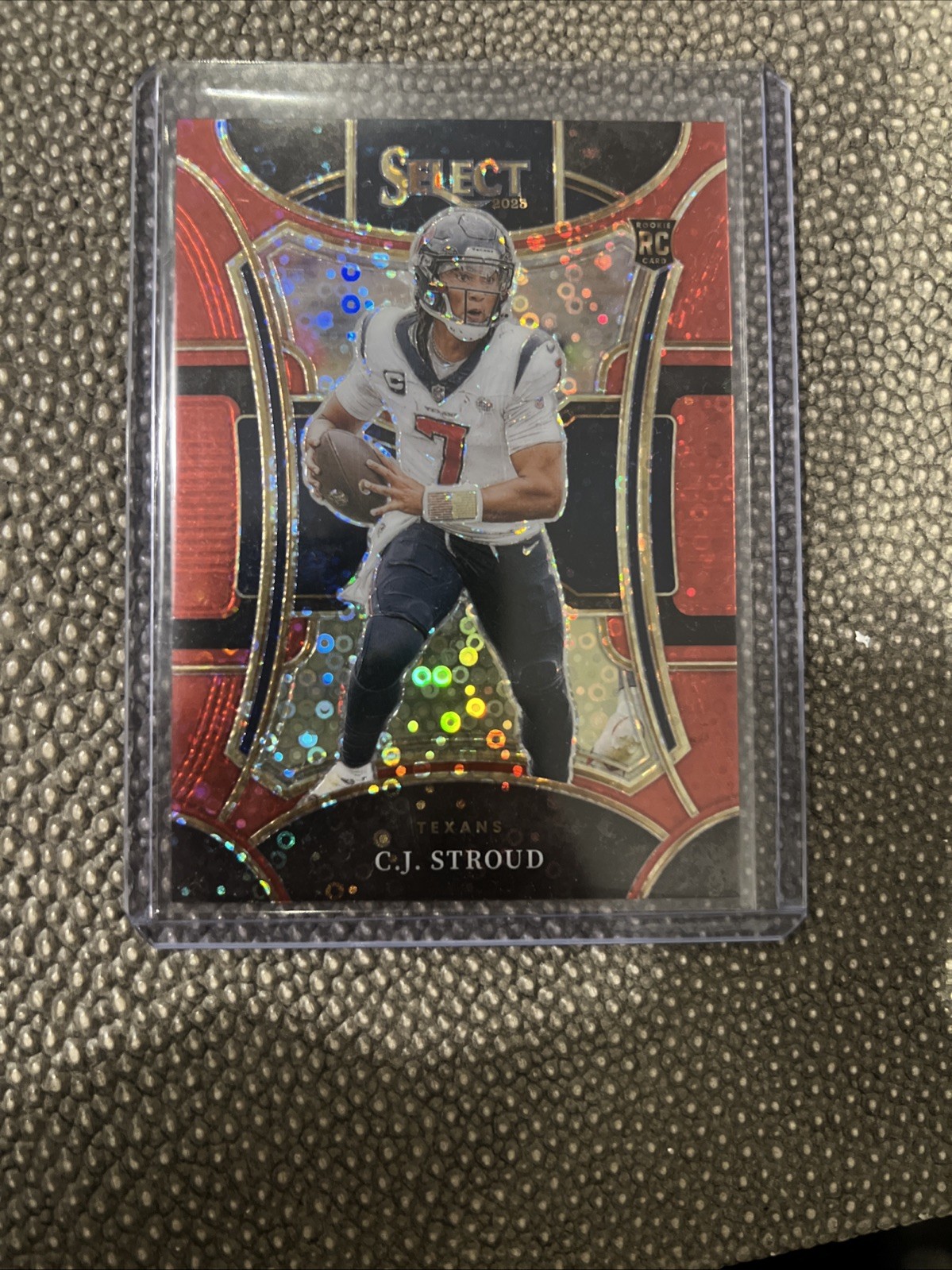2023 Panini Select - Suite Level C.J. Stroud Red Disco 18/49 Rookie