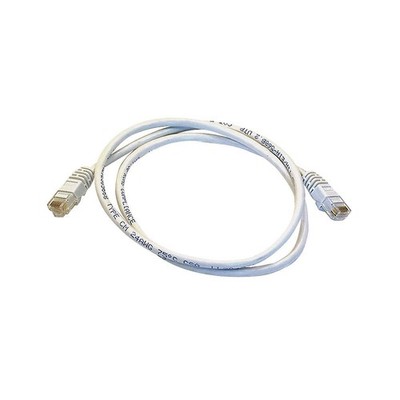 MONOPRICE 133 Patch Cord,Cat 5e,Booted,White,3.0 ft. 5PZV0
