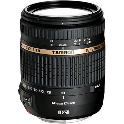 (Open Box) Tamron 18-270mm f/3.5-6.3 Di II VC PZD AF Lens for Canon