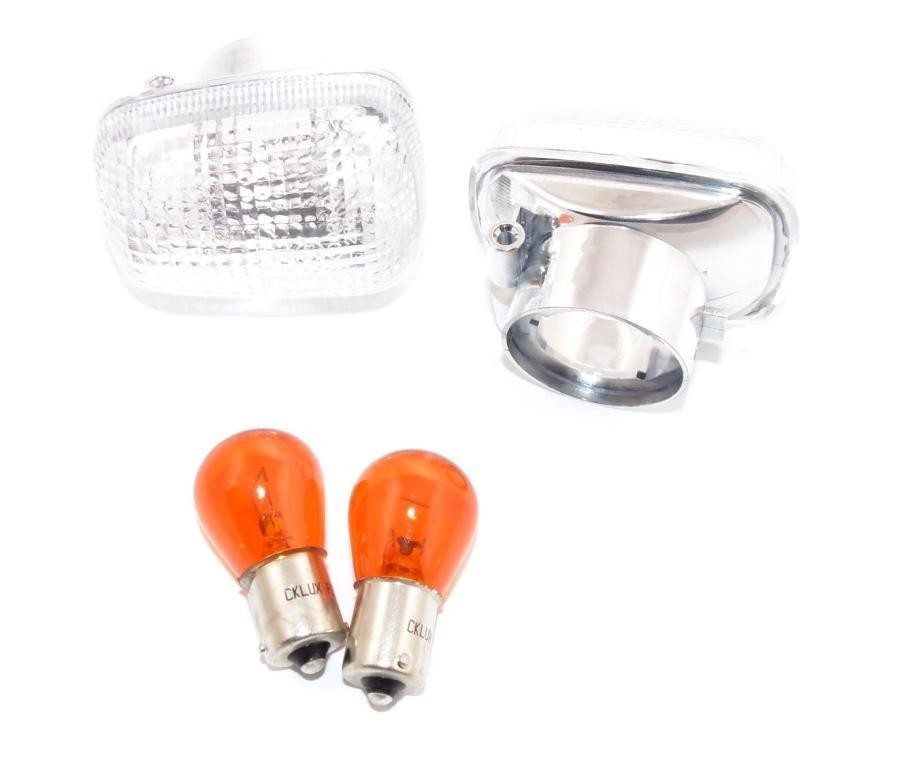 Ampoule glass indicator haut de gamme en verre transparent pour moto SUZUKI GSX600F