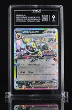 Umbreon Ex #60 Pokemon Prismatic Evolutions Stamped Surprise Box Exclusive TAG 9 on eBay