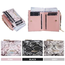 Bifold Short Wallet for Women Credit Card Holder Small Pocket Coin Cash Purse