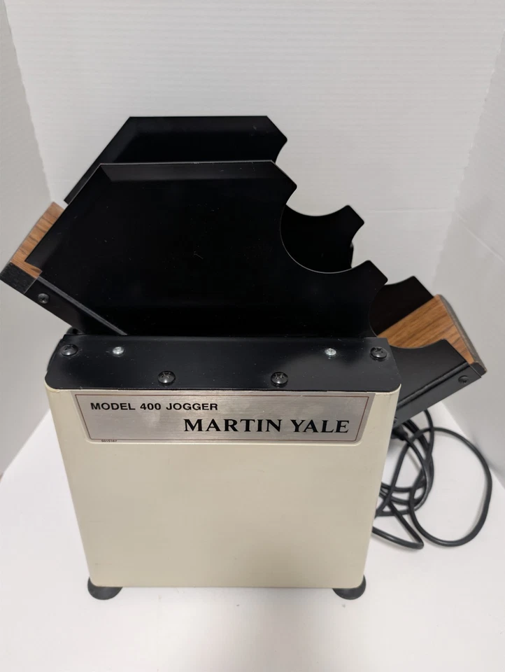 Jogger de papel de mesa Martin Yale modelo 400 *Funciona* Foto 4 de 4