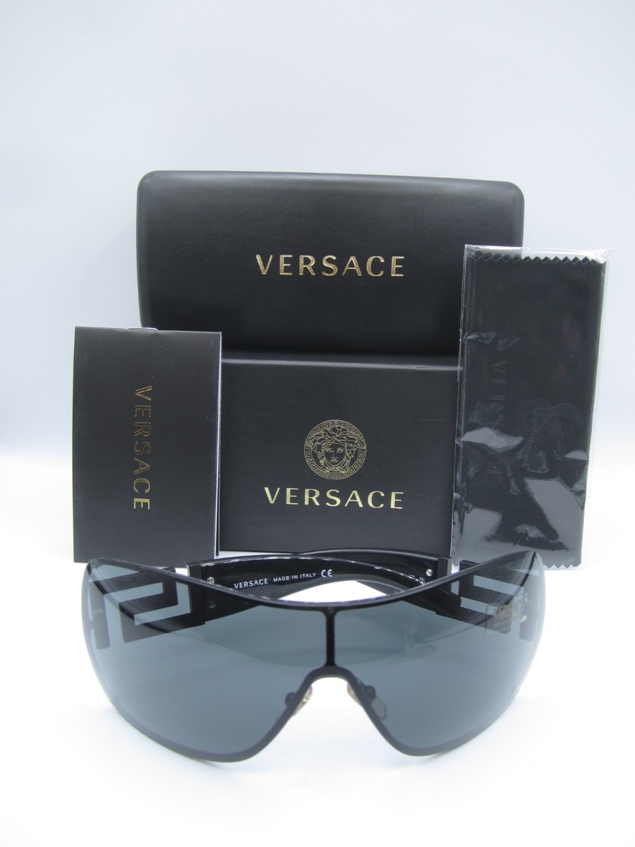 Versace Elegant Black Sunglasses for Women Versace - Sunglasses Medusa Chain - Black - Sunglasses  main image 2