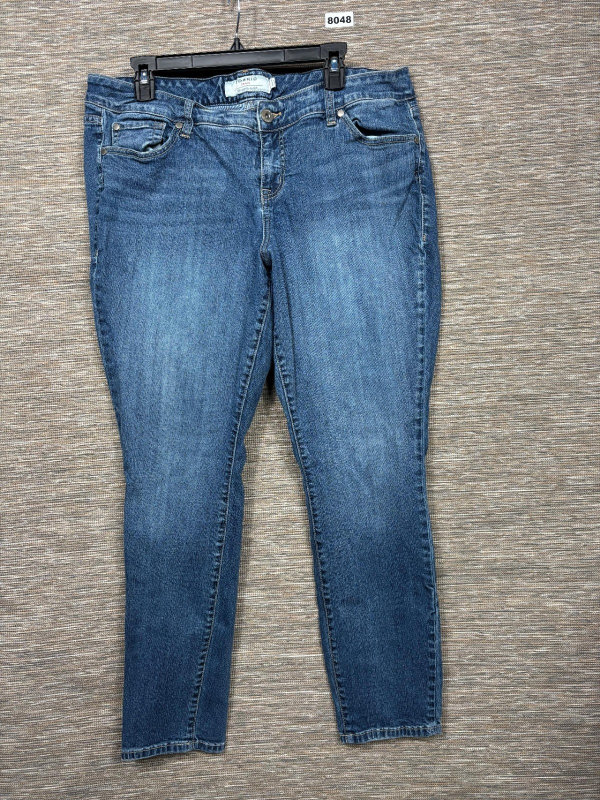 Torrid Skinny Jeans Womens Size 18 Blue Mid Rise Denim Stretch-image