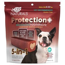 Ark Naturals Protection Plus Brushless Toothpaste for Small Breeds, 12 oz Bag,