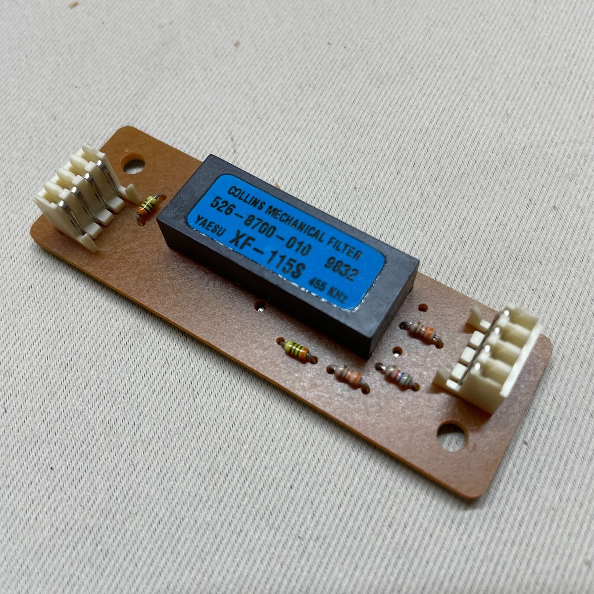 ヤエス YAESU YF-115S-02 (XF-115S) コリンズメカニカル ヤエス YAESU YF-115S-02 (XF-115S) コリンズメカニカル