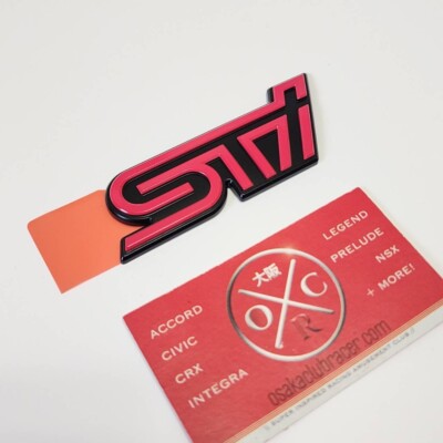 Genuine OEM 2005 Subaru WRX STi Rear Emblem Badge 02-07 93073FE710